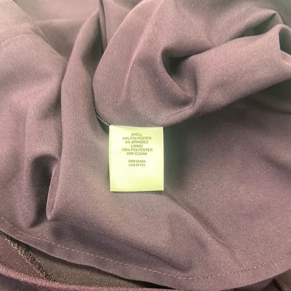 Eliza J Purple Sheath Dress with Mandarin Collar and Bell Sleeves - Picture 7 of 7